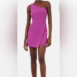 French Connection Strapless Pink Dress